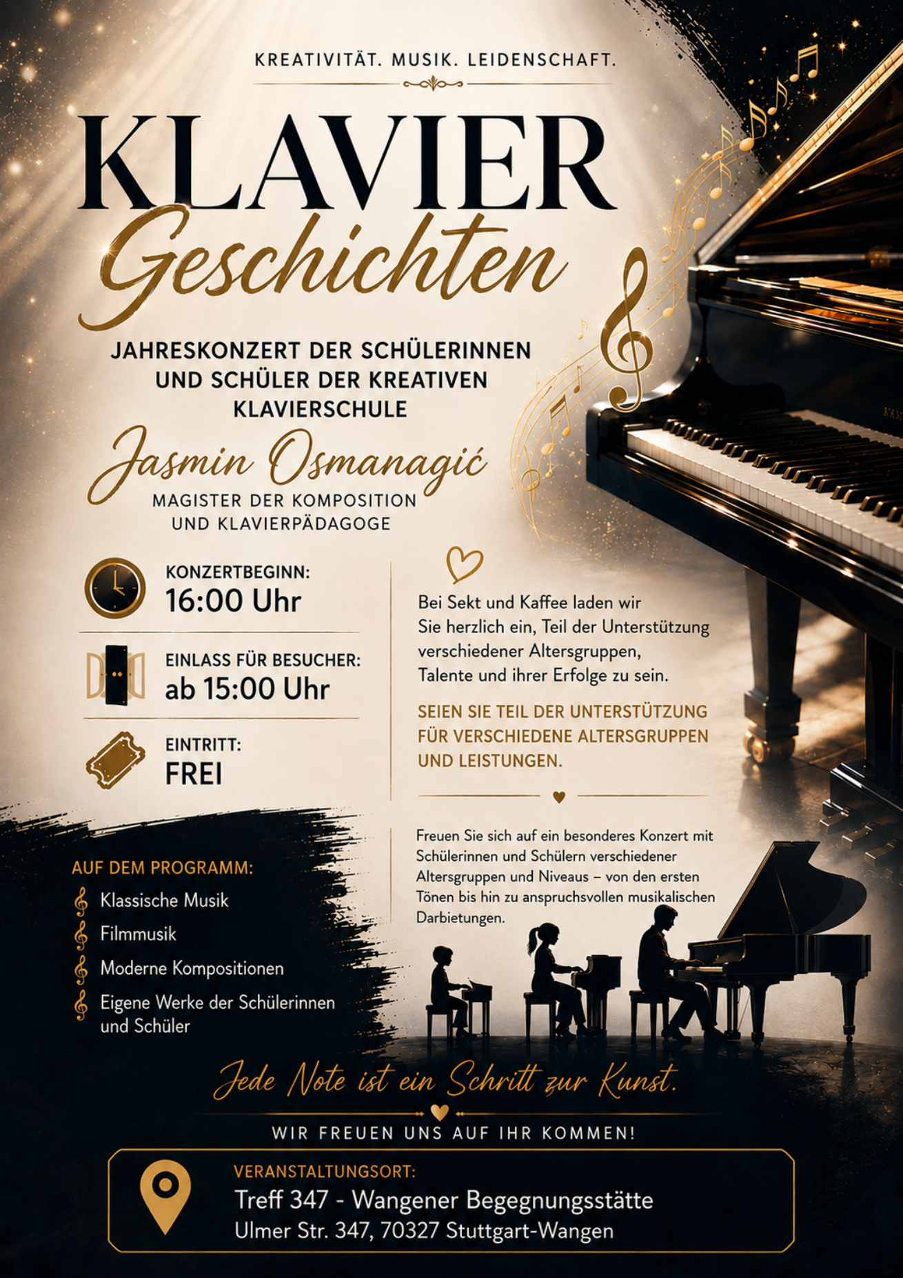 Klavier Geschichten Jahreskonzert