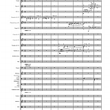 Kazandžiluk, partitura 1