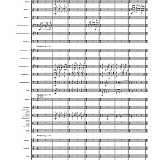 Februar 1984, partitura 1