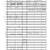 Februar 1984, partitura 3